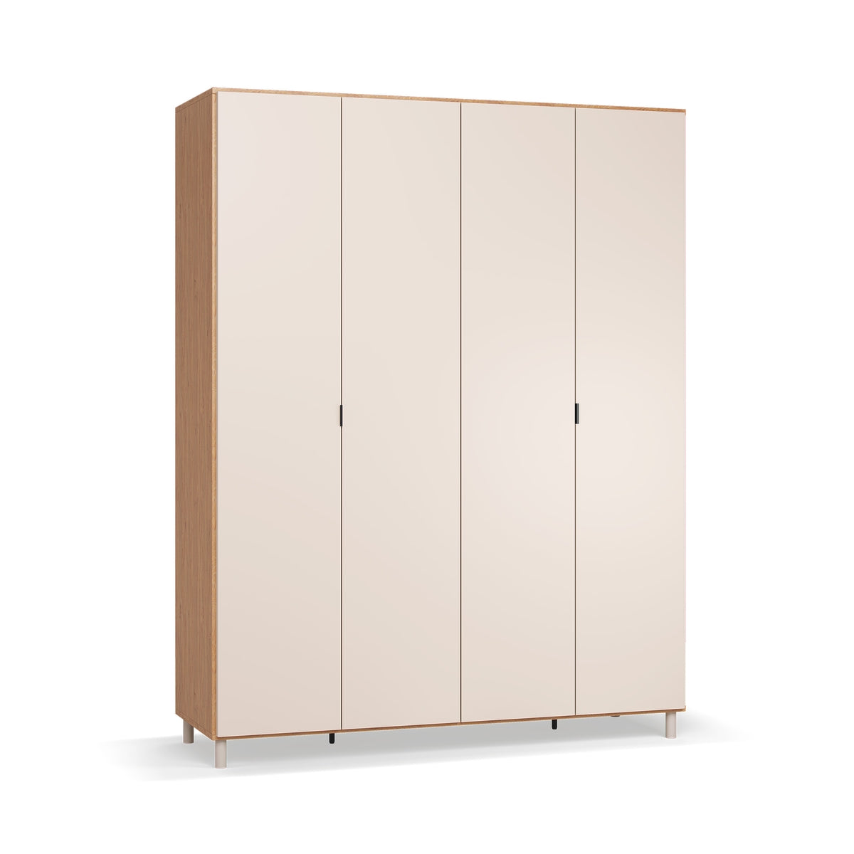 Четирикрилен гардероб Simple