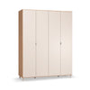 Четирикрилен гардероб Simple
