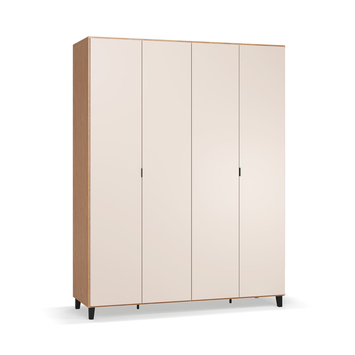 Четирикрилен гардероб Simple