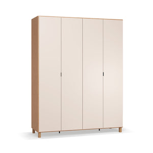Четирикрилен гардероб Simple