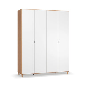 Четирикрилен гардероб Simple