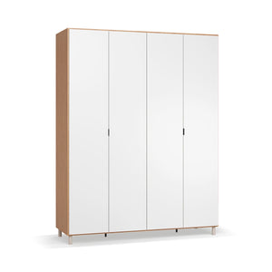 Четирикрилен гардероб Simple
