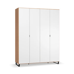 Четирикрилен гардероб Simple