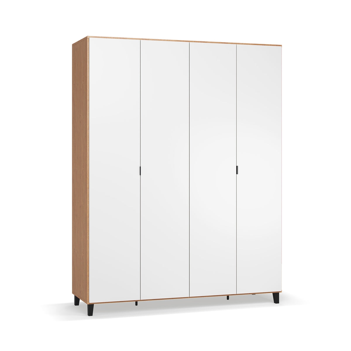 Четирикрилен гардероб Simple