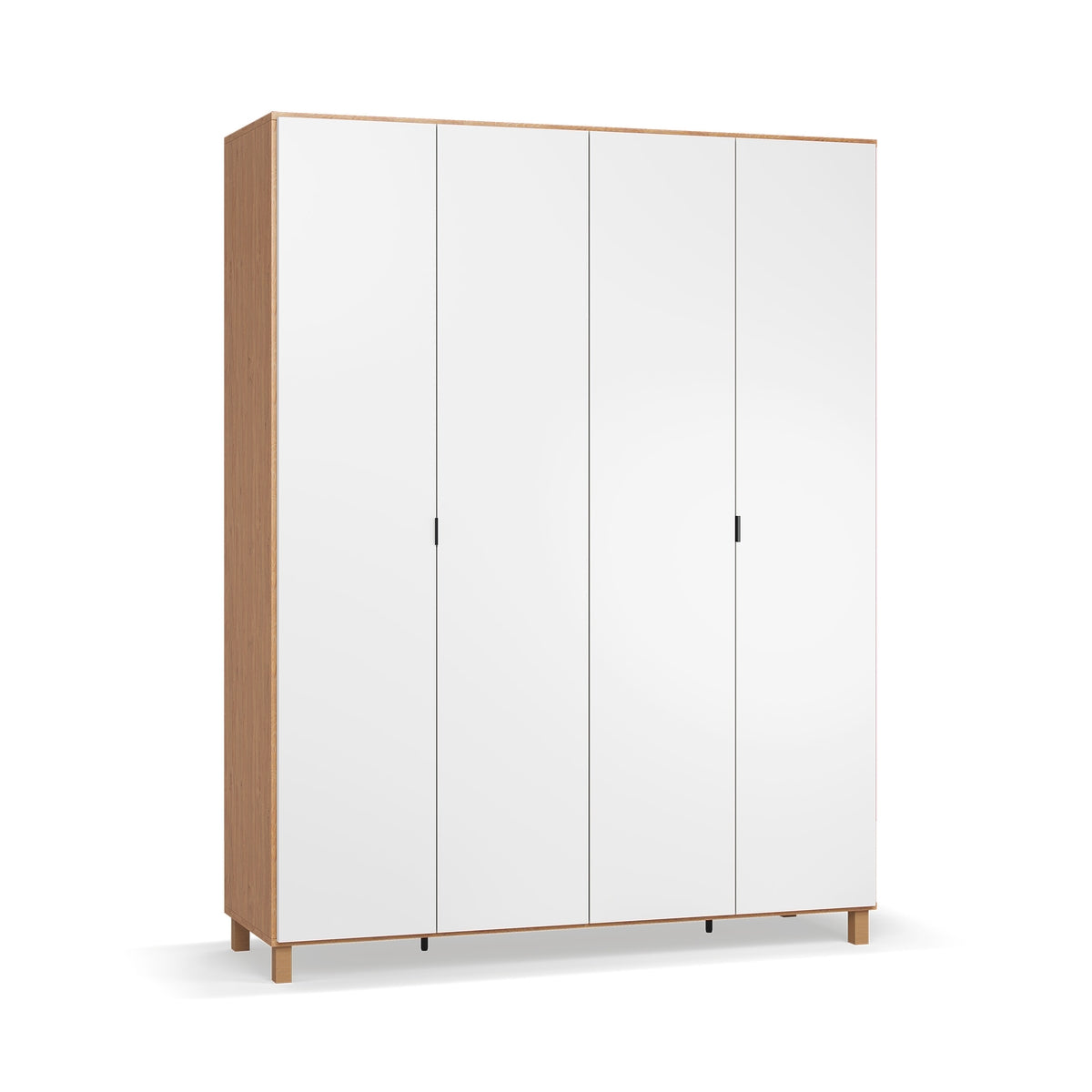 Четирикрилен гардероб Simple