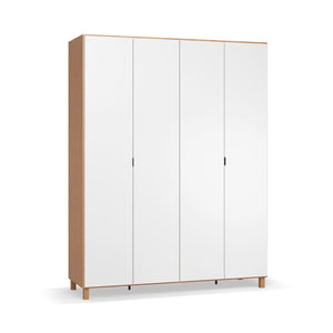 Четирикрилен гардероб Simple