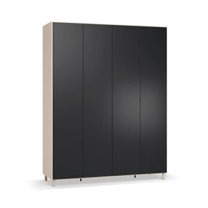 Четирикрилен гардероб Simple