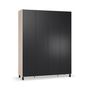 Четирикрилен гардероб Simple