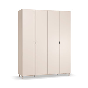 Четирикрилен гардероб Simple