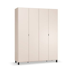 Четирикрилен гардероб Simple