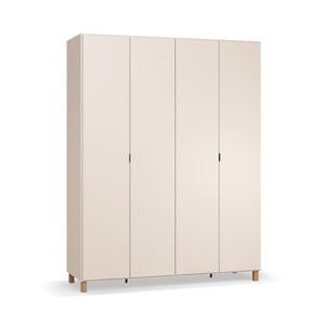 Четирикрилен гардероб Simple