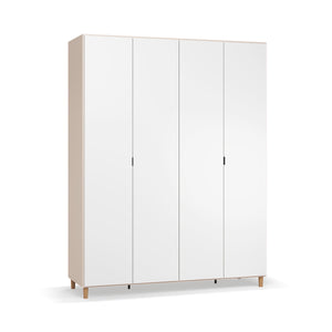Четирикрилен гардероб Simple