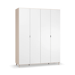 Четирикрилен гардероб Simple