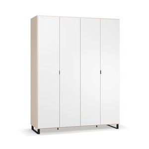 Четирикрилен гардероб Simple