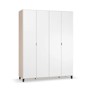 Четирикрилен гардероб Simple