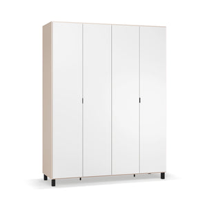 Четирикрилен гардероб Simple