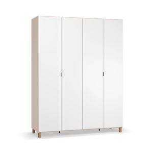 Четирикрилен гардероб Simple