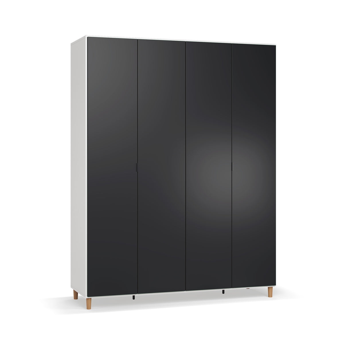 Четирикрилен гардероб Simple