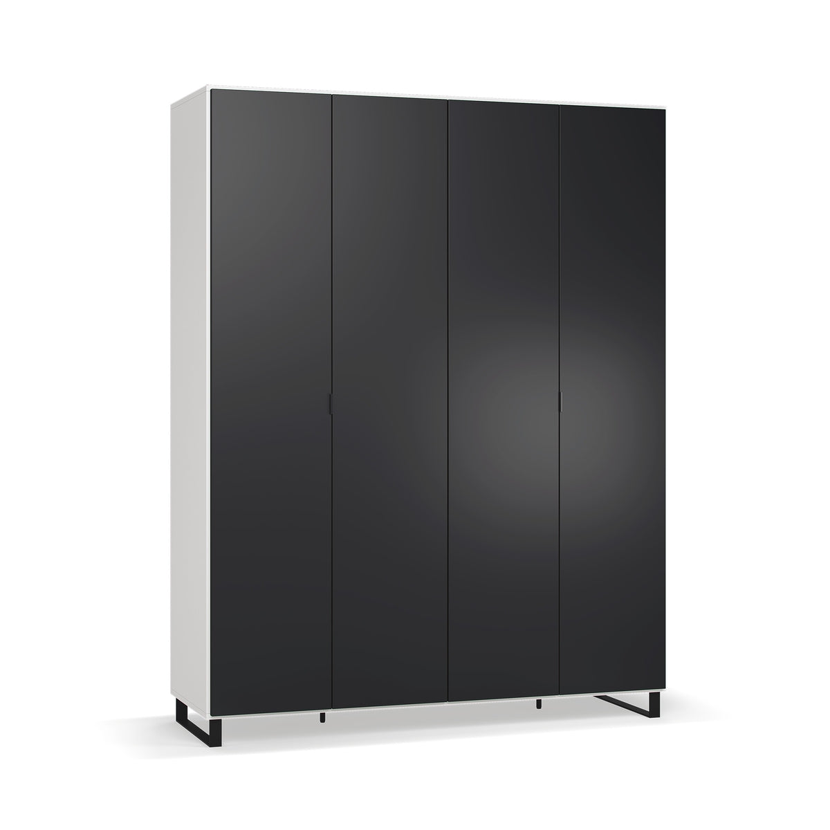 Четирикрилен гардероб Simple