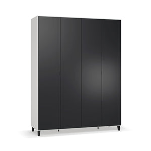 Четирикрилен гардероб Simple