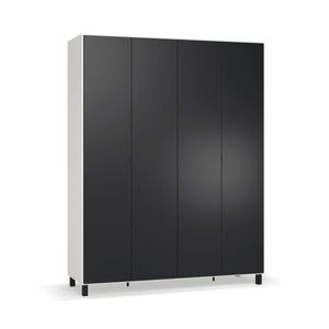Четирикрилен гардероб Simple