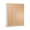 Четирикрилен гардероб Simple