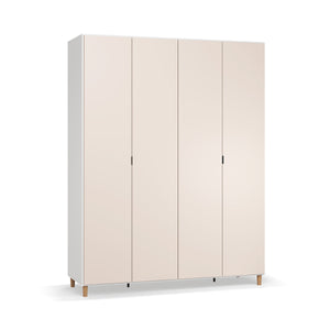 Четирикрилен гардероб Simple