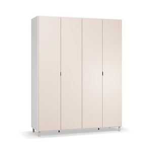 Четирикрилен гардероб Simple