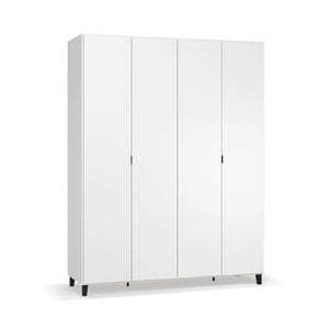 Четирикрилен гардероб Simple