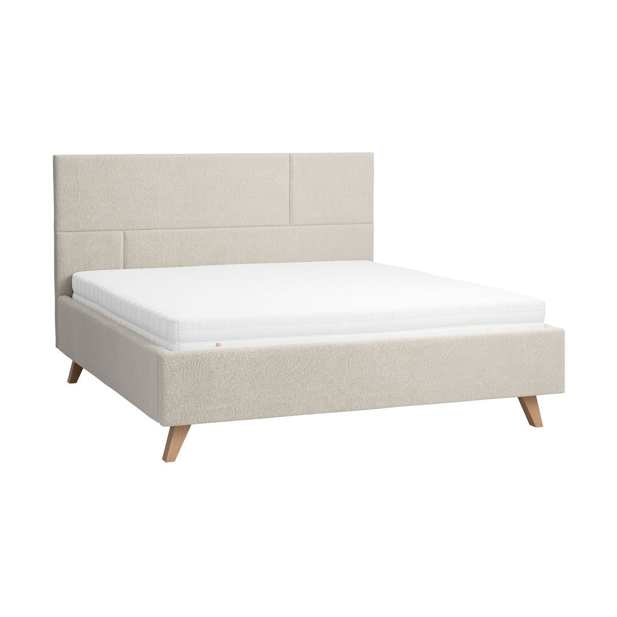 Тапицирано легло с крака Geometric 180x200 I Флор Декор