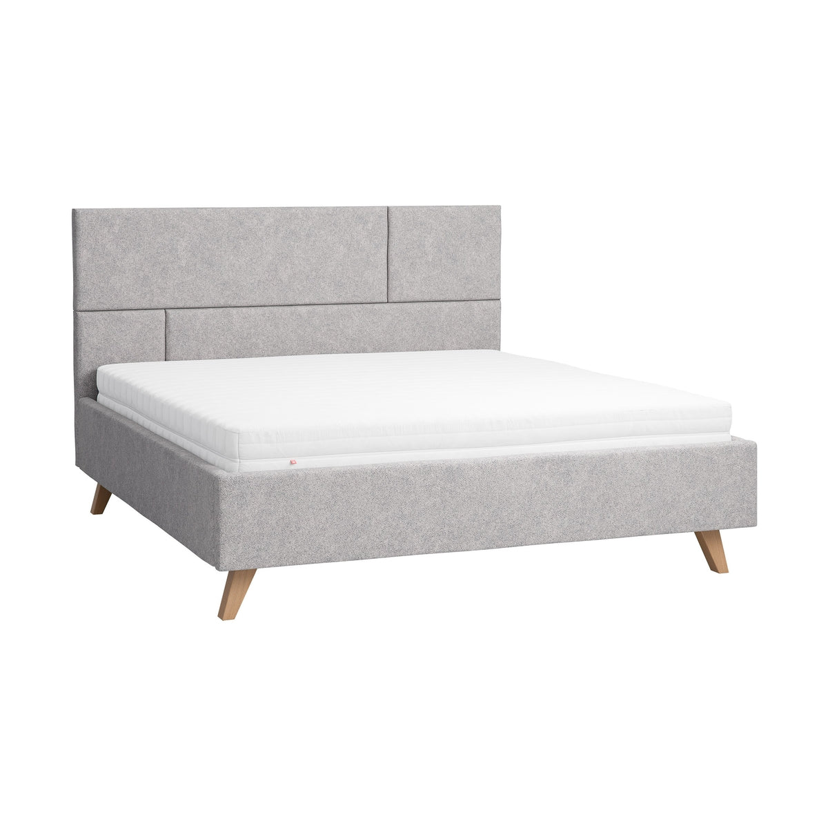 Тапицирано легло с крака Geometric 180x200 I Флор Декор