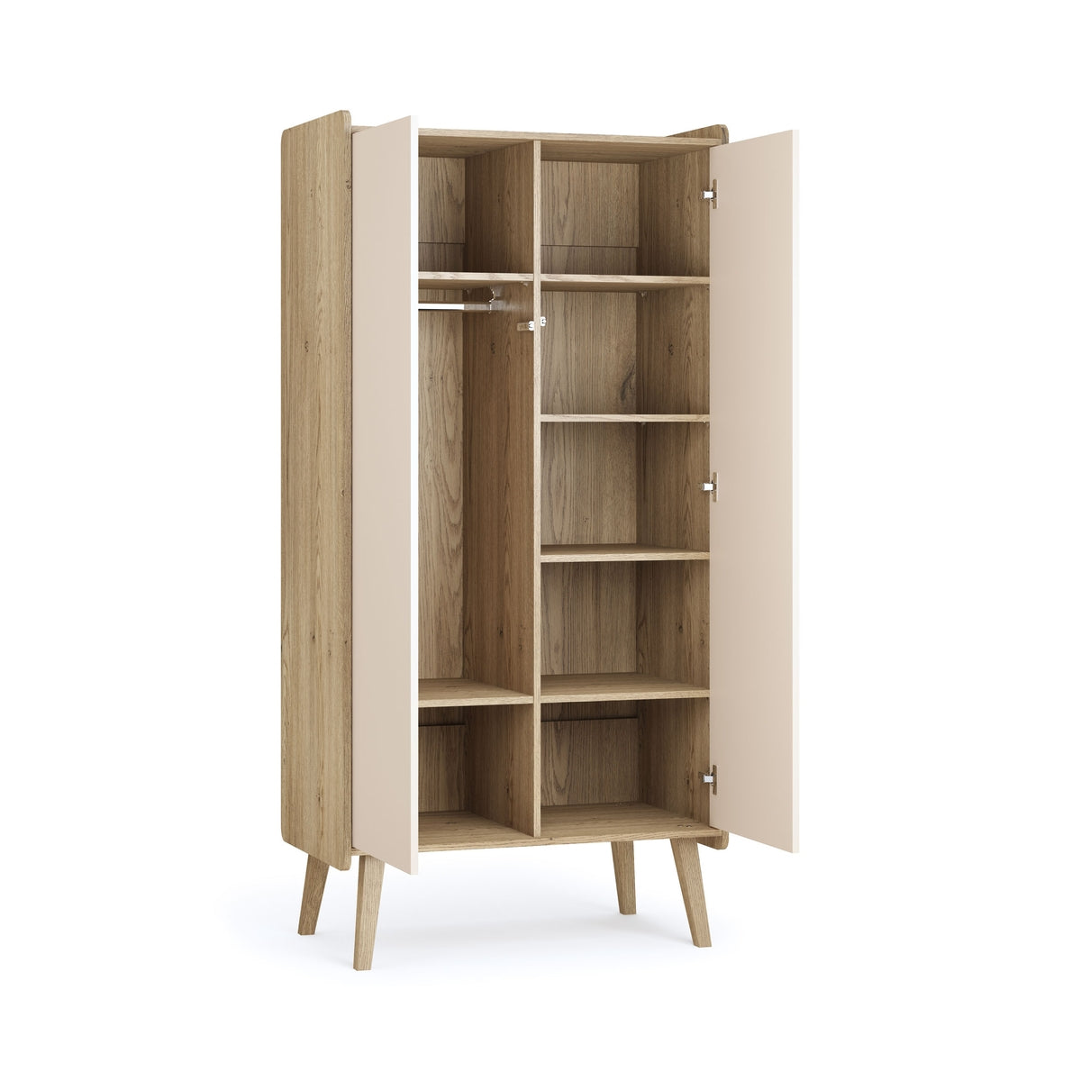 Двукрилен гардероб Vintage Fresh