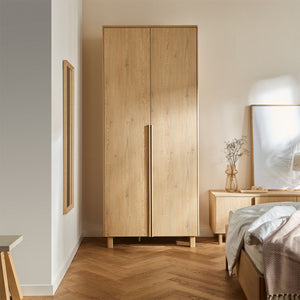 Двукрилен гардероб Well