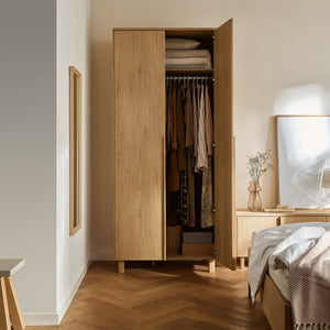 Двукрилен гардероб Well