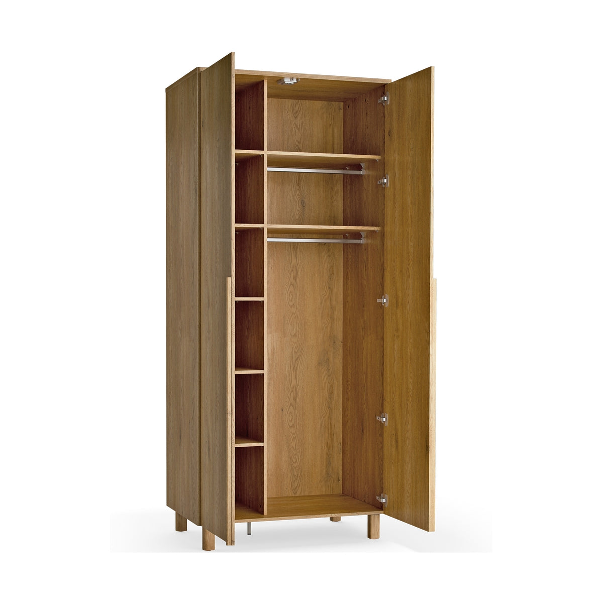 Двукрилен гардероб Well