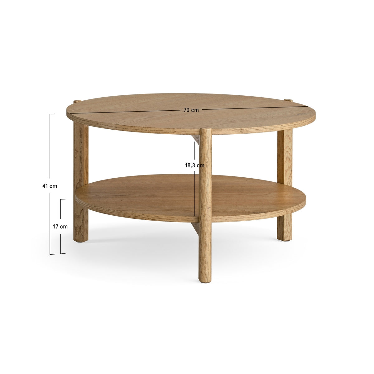 Кръгла холна маса Well