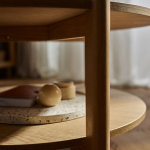 Кръгла холна маса Well