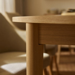 Кръгла разтегателна маса Well