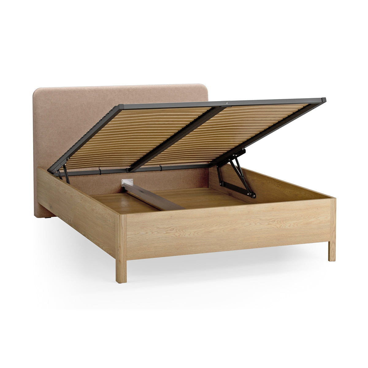 Легло с тапицирана табла Well