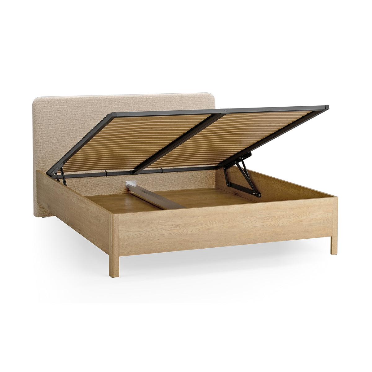 Легло с тапицирана табла Well