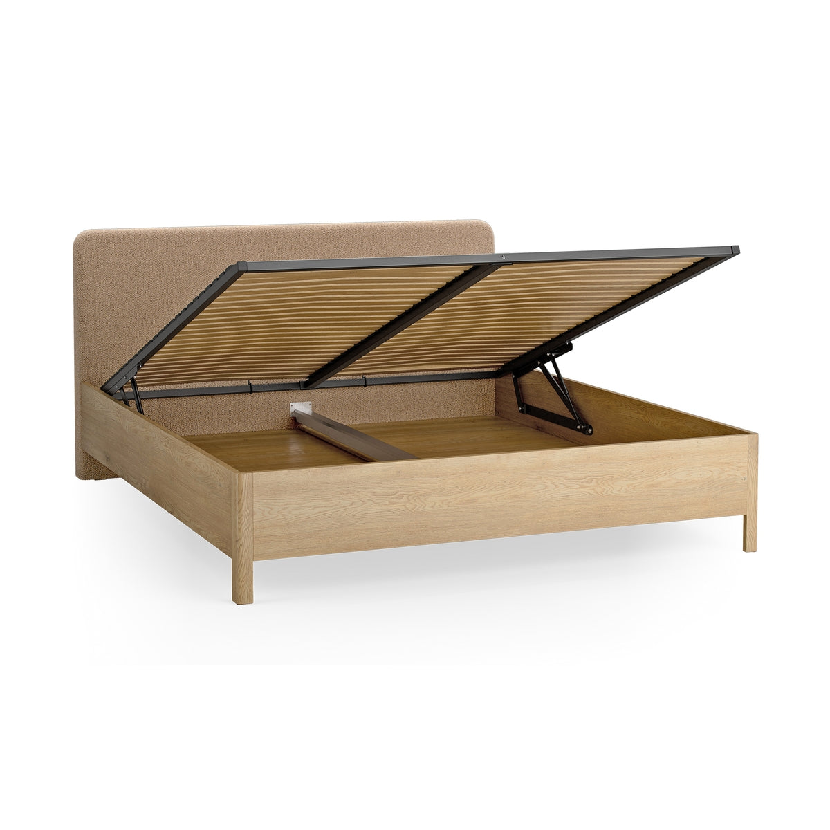 Легло с тапицирана табла Well