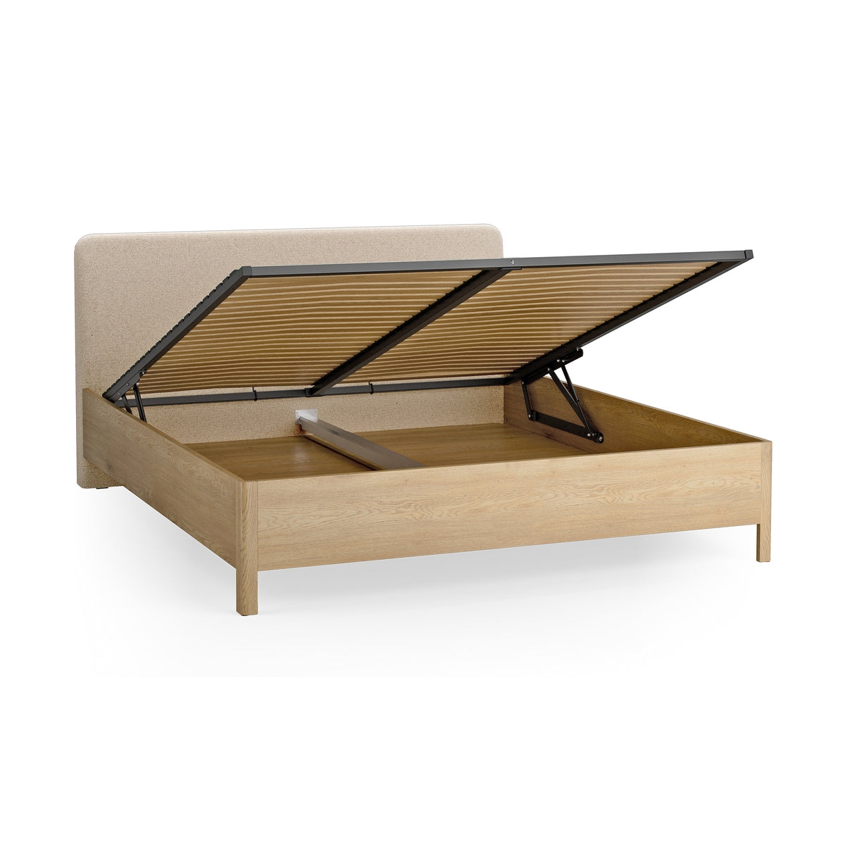 Легло с тапицирана табла Well