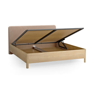 Легло с тапицирана табла Well