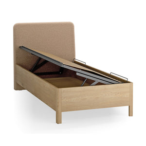 Легло с тапицирана табла Well