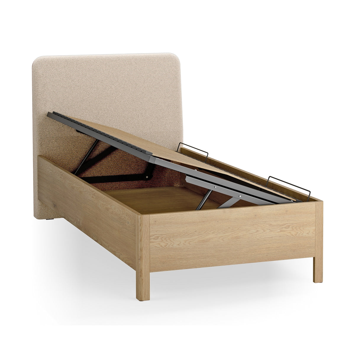 Легло с тапицирана табла Well