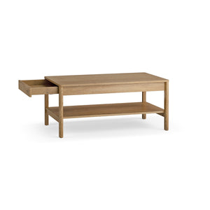 Правоъгълна холна маса с чекмедже Well