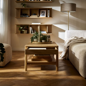 Правоъгълна холна маса с чекмедже Well