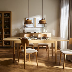 Правоъгълна разтегателна маса Well