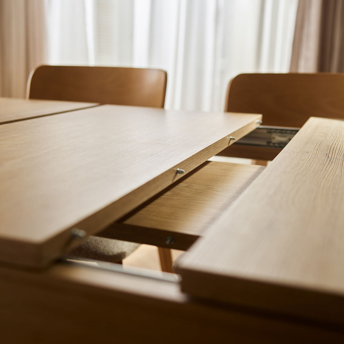 Правоъгълна разтегателна маса Well