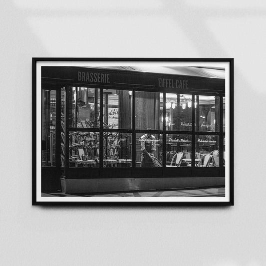 Постер "Brasserie" на Monochrome Hub Gallery от Флор Декор